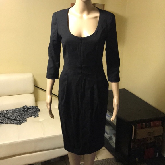 emporio armani black dress